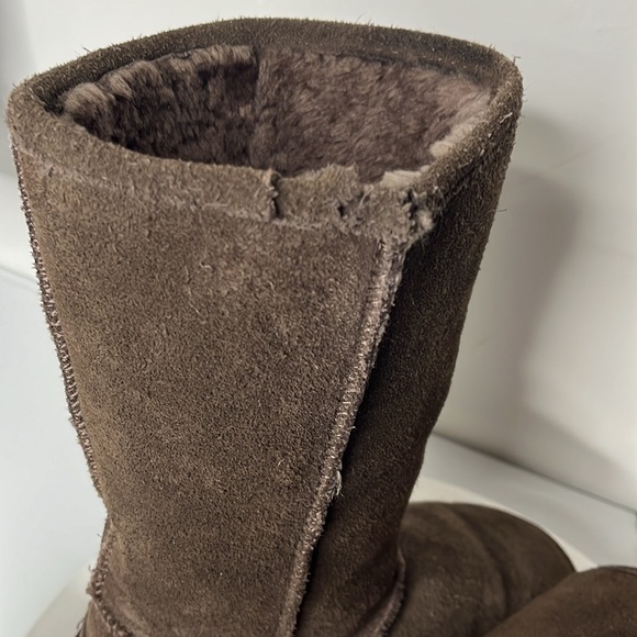 Bjorndal leather & sheepskin lined brown boots Sz 7 - Picture 6 of 10